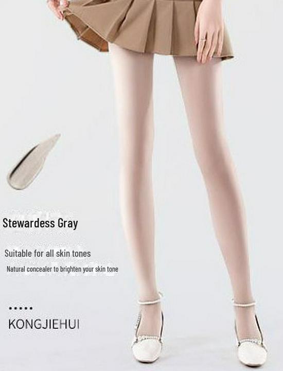 Ultra-Thin 0D Anti-Snag Stockings - Nude Feel, High Transparency, Non-Slip Nightclub Black Women's Socks