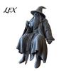 Detailed 3D Wizard Model Printed Figurine, Small Shelf Sitter, Collectible Figurine Desktop Ornament for Bookshelves, Desks, TV Cabinets, Home Decor