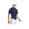 Adidas Logo Print Pullover Golf Polo Shirt Men Polo Shirts Navy IM8410