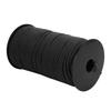 100m Outdoor Rock Parachute   Rope Survival Cord for   Hiking(Black)