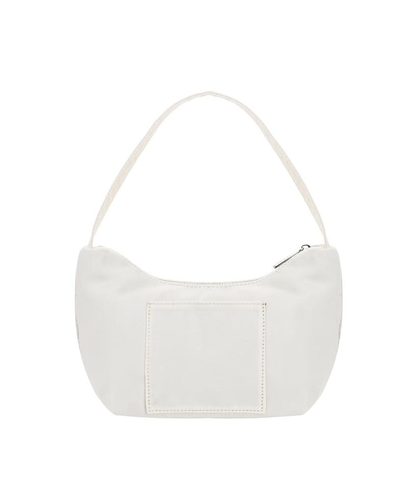 Nick&Nicole Nicole Nylon Mini Hobo Bag_Cream