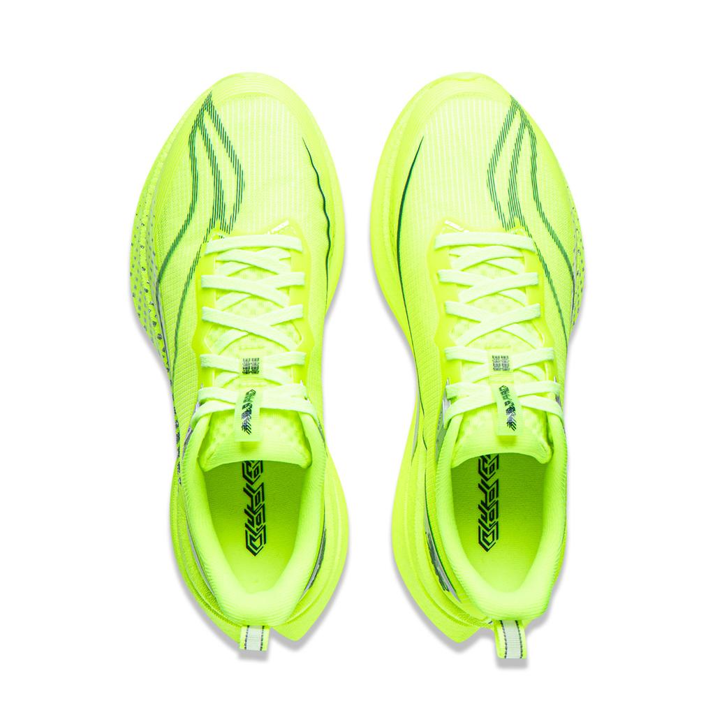 Li Ning Red Hare 9 PRO Běžecké boty Dámské Nízké Neonově Jasně Zelené ARPW002-2