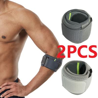 2Pcs Fitness Elbow Protector Tennis Elbow Brace Protector Brace Tendinitis Pads Elbow Support Hxhz05