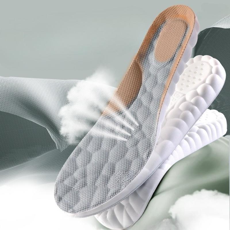 1 Pair Men's Insoles Soft Casual Insoles Comfortable and Breathable Insoles