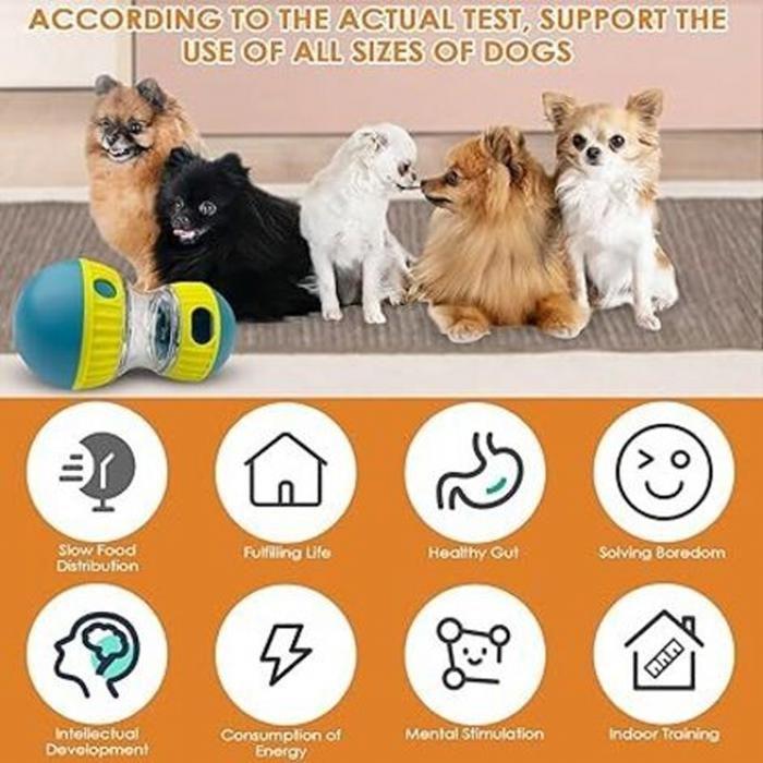 Jouet interactif pour Chien,Jeux Intelligence Chien,ouet Chien Occupation, Boule de Nourriture Chien, pour Tout Type de Chien