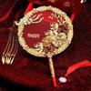 JINGRUIXIANG Chinese Wedding Hand Fan