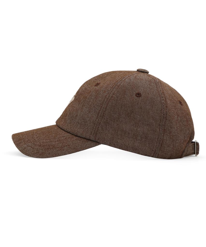 Eondeokeonteulol Four Seasons Daily Basic Soft Top Logo Unisex Ball Cap Baseball Cap Dia / Authentic B B / Cp Brown