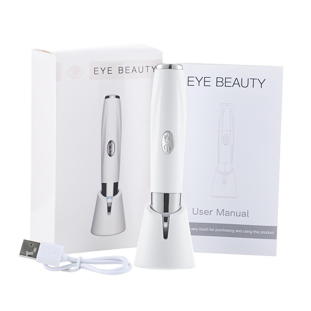 Electric Heated Eye Massager with Microcurrent – Reduces Eye Lines, Enhances Eye Cream Absorption, and Provides Disinfection