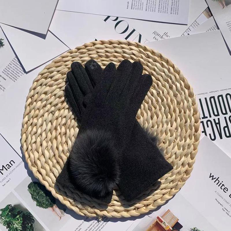 

Осенние термоперчатки женские для верховой езды с сенсорным экраном повседневные плюшевые толстые перчатки немецкие плюшевые перчатки темно-серого