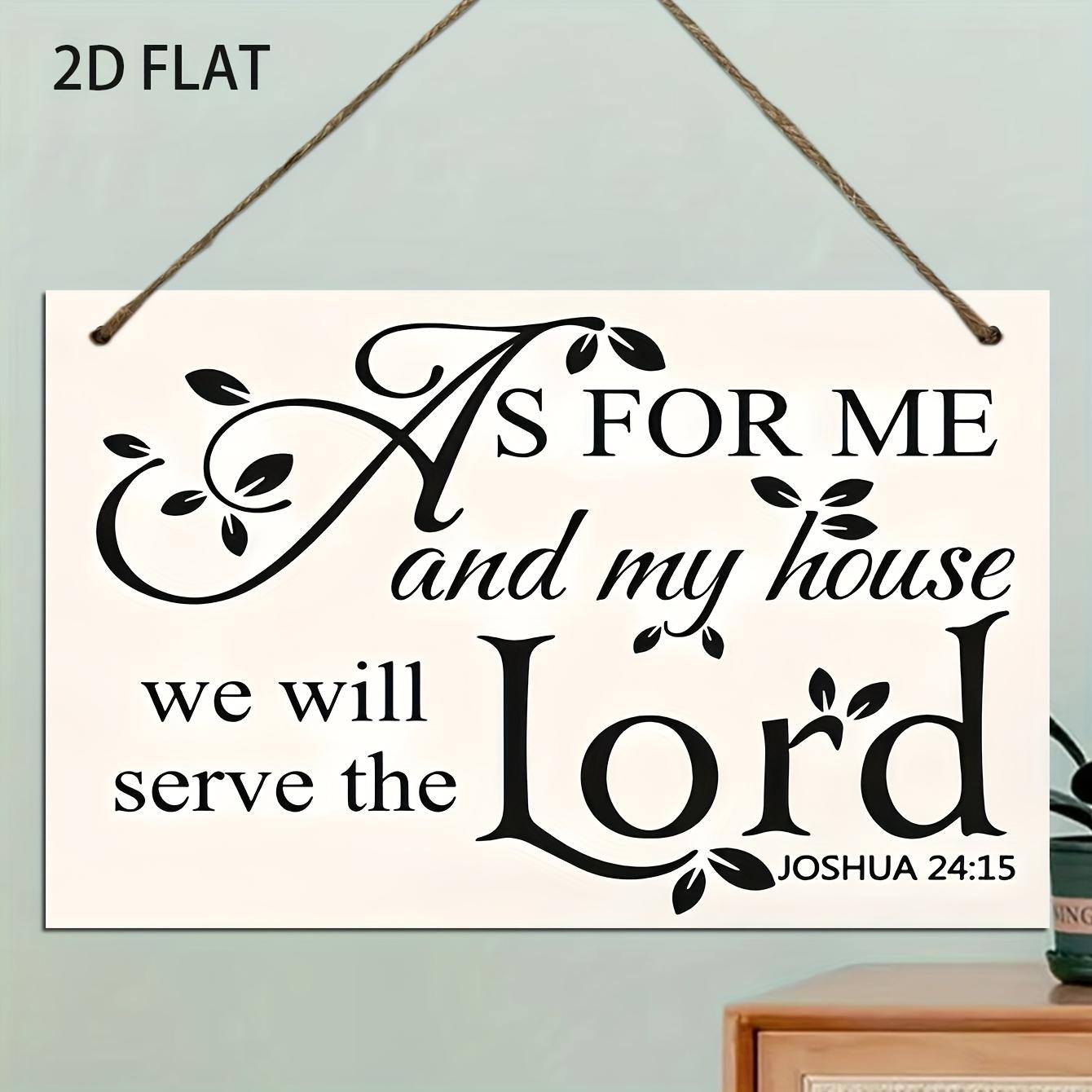 

2D Flat Wooden Ornamen Sign, for Me and My Family, Nurseries, Vintage Home Decor Wall for Bar Kitchen, Restaurant Shop Wall Decor, 20*12.7cm