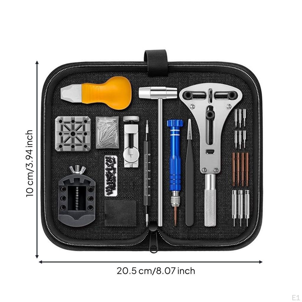 Watch Repair Kit Complete Tool with Case Precision Spring Bar for
