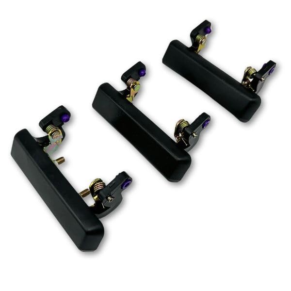 

JYFACTORY Aftermarket Outer Handle Replacement for Jimny Driver and Passenger 3 Pieces JA11, JA12, JA22, JA51, Rear, чёрный