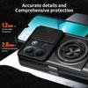 KEYSION Magnetic Phone Case for Redmi 15C 171mm 173mm Slide Camera Protection Upright Kickstand Shockproof Cover for POCO C85