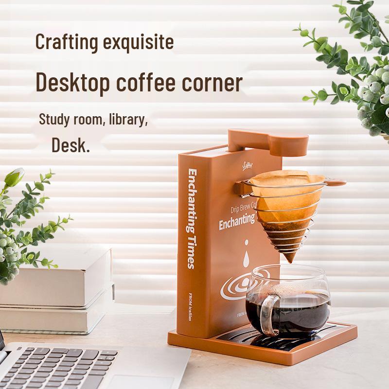 Popular American-Style Semi-Automatic Drip Coffee Maker with Integrated Grinder