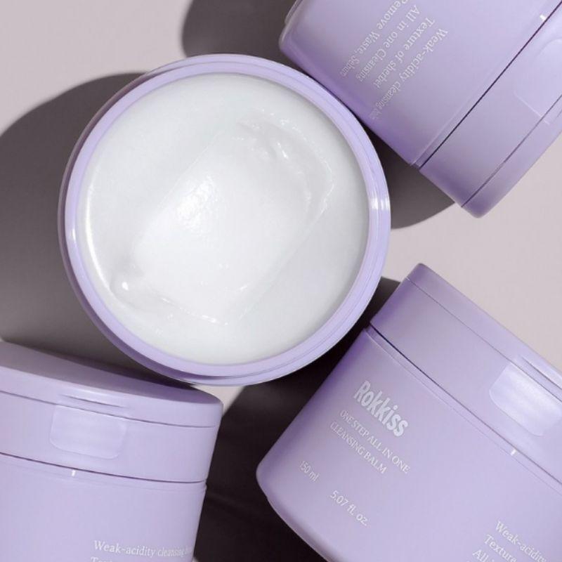 ROKKISS One Step Mild Acidic Cleansing Balm 150ml – Makeup Remover & Deep Pore Cleanser | Korean Skincare