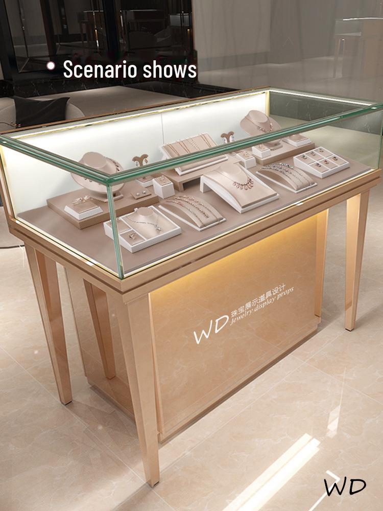 Jade Jewelry Display Stand for Earrings, Necklaces, and Bracelets