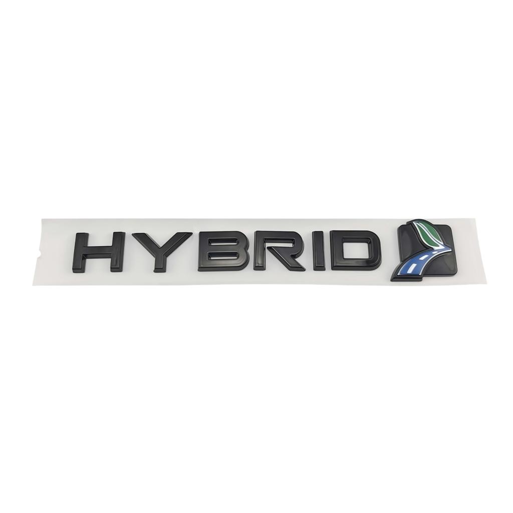 1 PZ Adesivo Distintivo Logo Ibrido in ABS 3D Decalcomania Emblema Posteriore per Bagagliaio Accessori Automobilistici di Alta Qualità