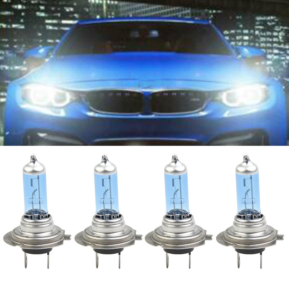 H7 Light 12V 4pcs Set 8500K Hid Super White Effect Look