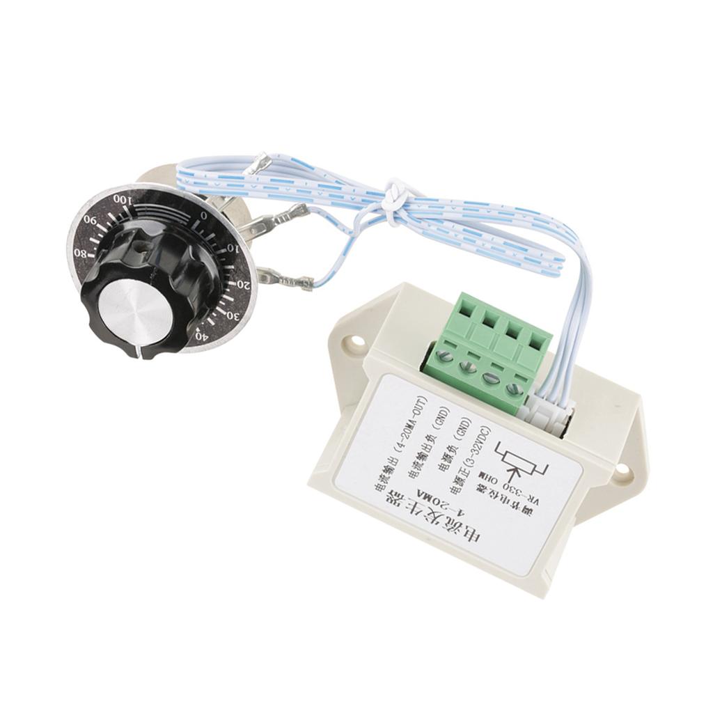 Генератор сигналу 4-20 мА   Модуль джерела живлення 3,3-30 В   Вхід для ПЛК Частотного перетворювача Сервопривід