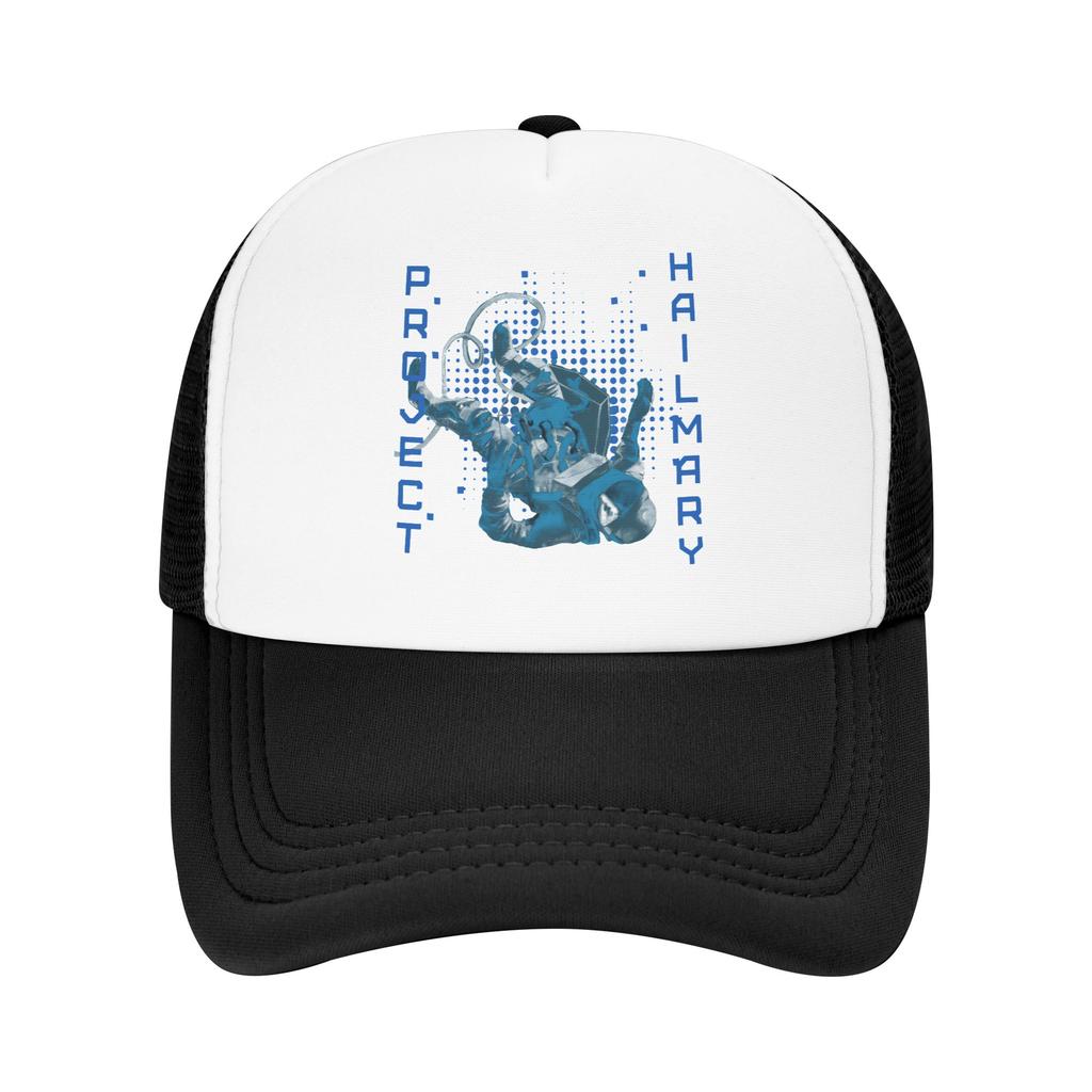 Project Hail Mary Missions-Aufnäher Trucker-Kappe Papa-Hut Sonnenkappen Sonnenkappen Atmungsaktive Snapback-Kappen Netz-Baseballkappen Sommer