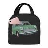 Austin Mini Cooper Insulated Lunch Bag for Women Kids Leakproof Food Boxes Thermal Lunch Box Tote