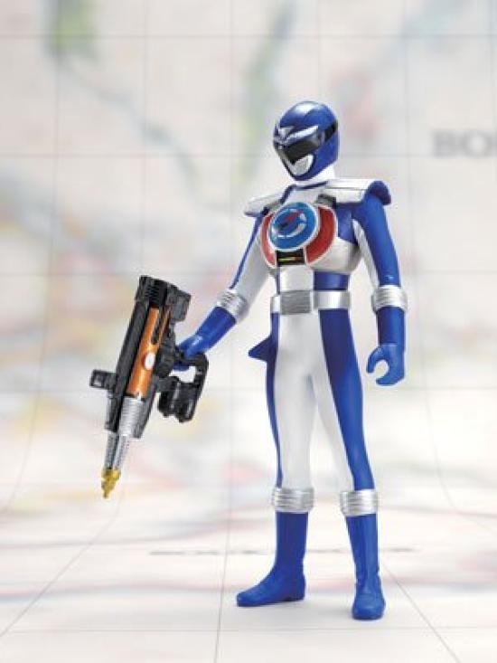 

Снаряжение Сентай HEX Синий Аксель Техер