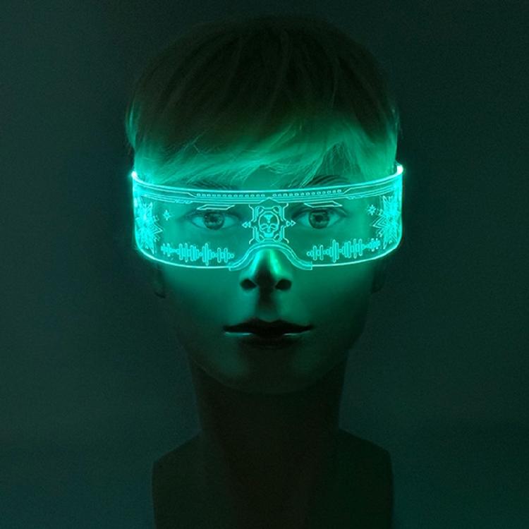Lighting Up Nightclub Glasses LED Flashing Glasses Halloweens Decoration Glasses for Birthdays Festivals and Nightclub