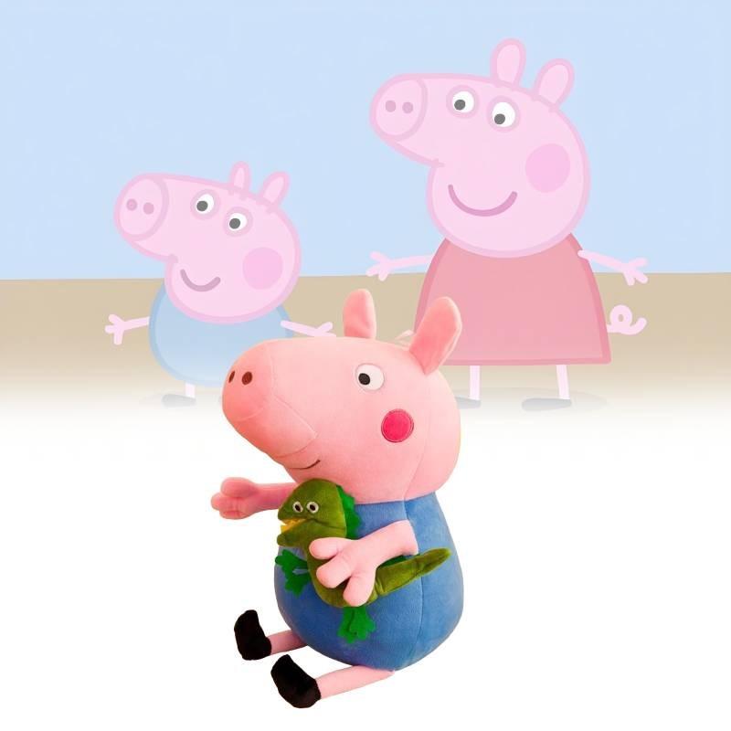 Adorable Peppa Pig Plush Toy Family Set Featuring Soft Pink Pig Dolls For Kids
