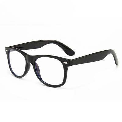 Blue-light-proof Glasses Plastic Eye Protection Glasses Frame Fashion Flat Mirror Can Be Equipped with Myopia Glasses Frame.