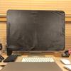 Black Polyester Monitor Cover Protector For Lcd Computer Screen Dust Proof Scratch Resistant Travel Storage Protection