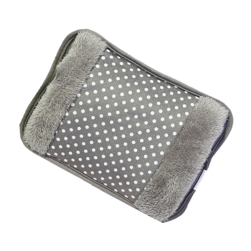 Wiederaufladbarer explosionsgeschützter elektrischer Handwärmer mit Kaninchenfell - Wärmflasche für Winterbettwäsche