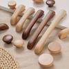 Nordic Wooden Bridge Type Furniture Handles Closet Dresser Wardrobe Door Pulls Kitchen Cabinet Handles