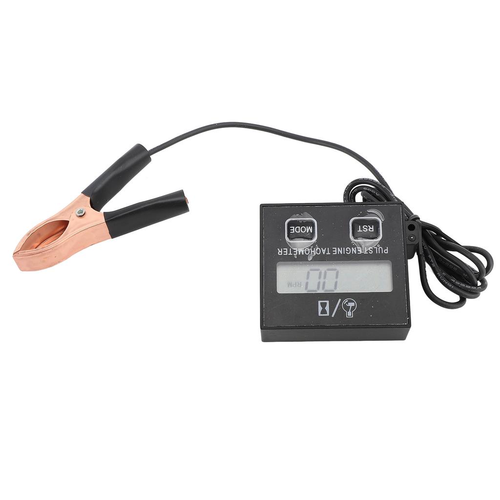 Obrotomierz silnika impulsowego Mały cyfrowy wyświetlacz LCD Prędkościomierz 30000 obr./min do kosiarki piły łańcuchowej