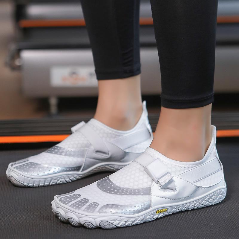 Boty do potoka Boty Jinjiang pánské sportovní protiskluzové fitness boty boty na jógu dámské rychleschnoucí boty do vody obojživelné plážové boty