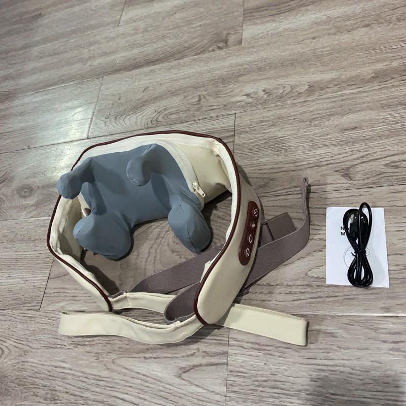 Rechargeable Cervical Spine & Shoulder Massager with Hot Compress