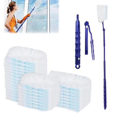 1 Set Expandable Duster Starter Kit 180/360 Duster Kit Handle Washable Mini Cleaning