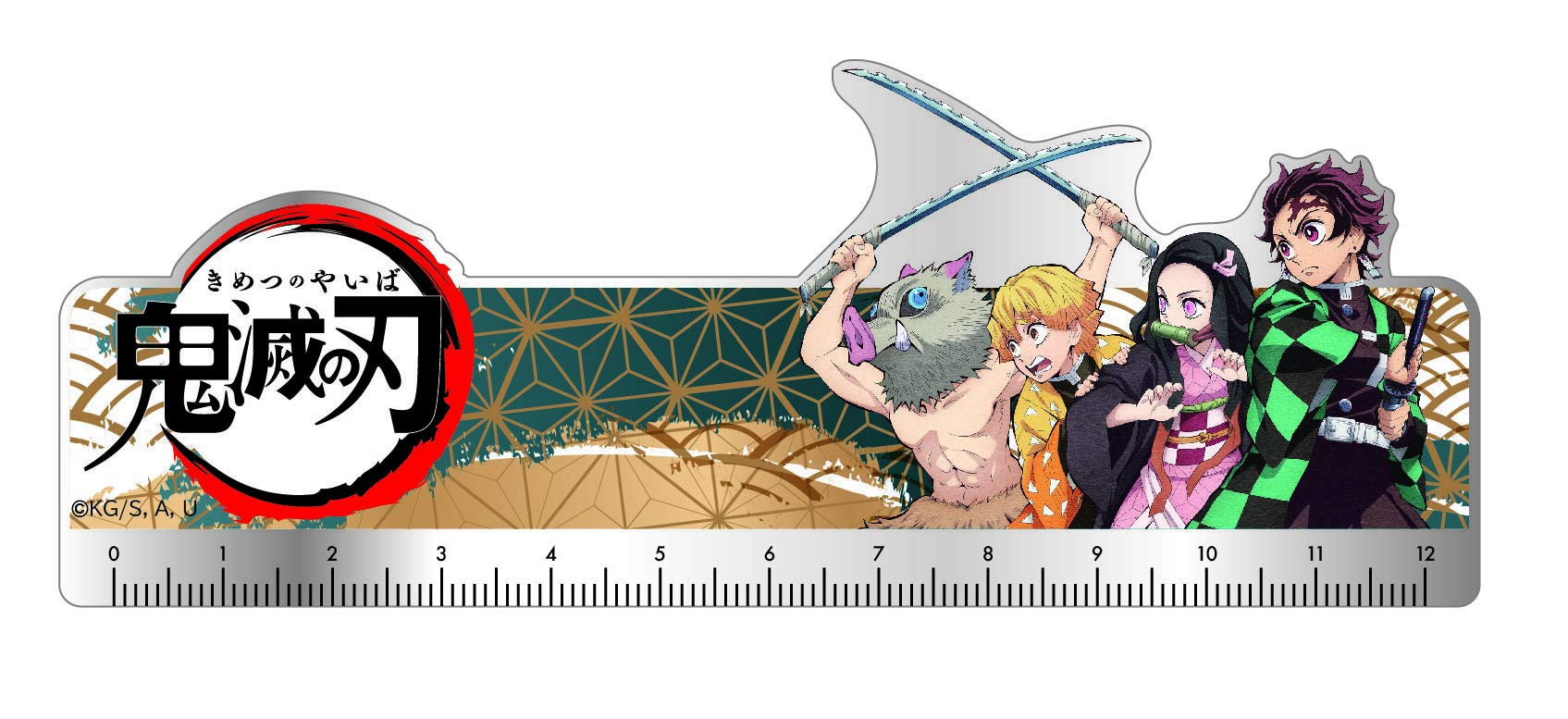 

Demon Kimetsu no Yaiba Acrylic Ruler Slayer