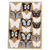 18Pcs/Set Black And White Crystal Butterflies Wall Sticker Beautiful Butterflies Art Decal Home Decor For Refrigerator Kids Room