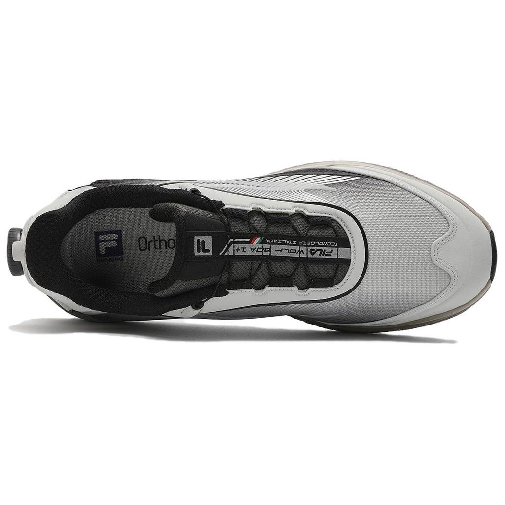 New FILA BOA WOLF Low Top Running Shoes Men's Black Gray A12M341213FGB