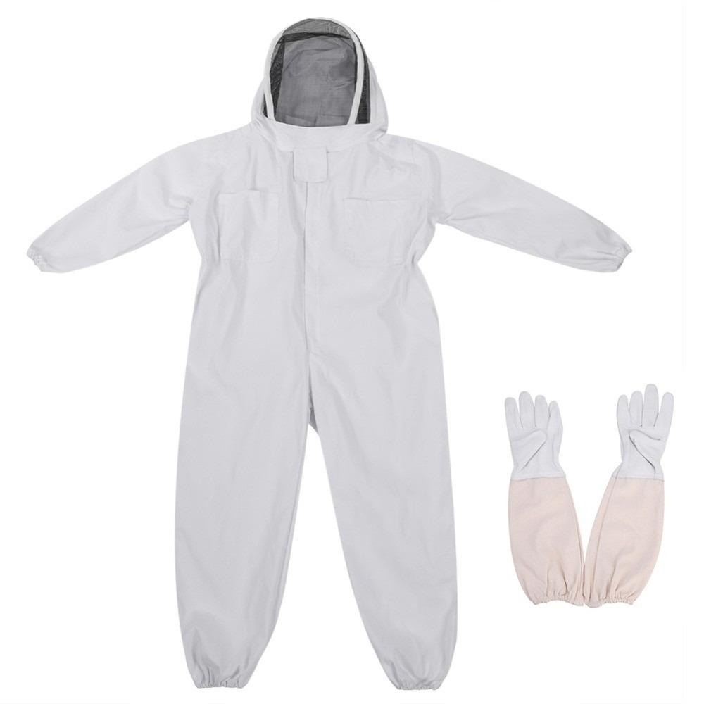 Set 1 Breathable Beekeeping Protective Suit Full Body Beekeeping Suit Professional Beekeeping Set1