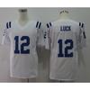 Camiseta Deportiva Fan NFL Indianapolis Colts para Hombre y Mujer, Mezcla de Algodón, con Números de Jugador 2 13 12 17 25