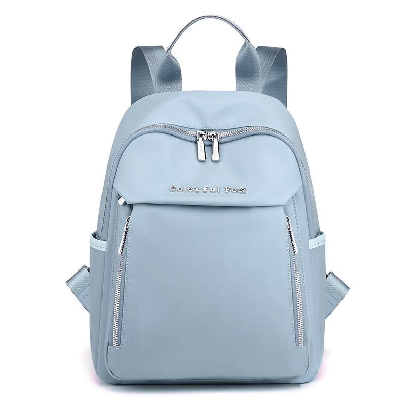 

Colorful Fox new women s backpack fashion trend casual backpack multi-layer portable bag anti-splashing water