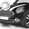 Electroplated Car Lamp Shield Vehicle Light Protections Vehicle Exterior Accessories Simple Installation for R55 R56 R57