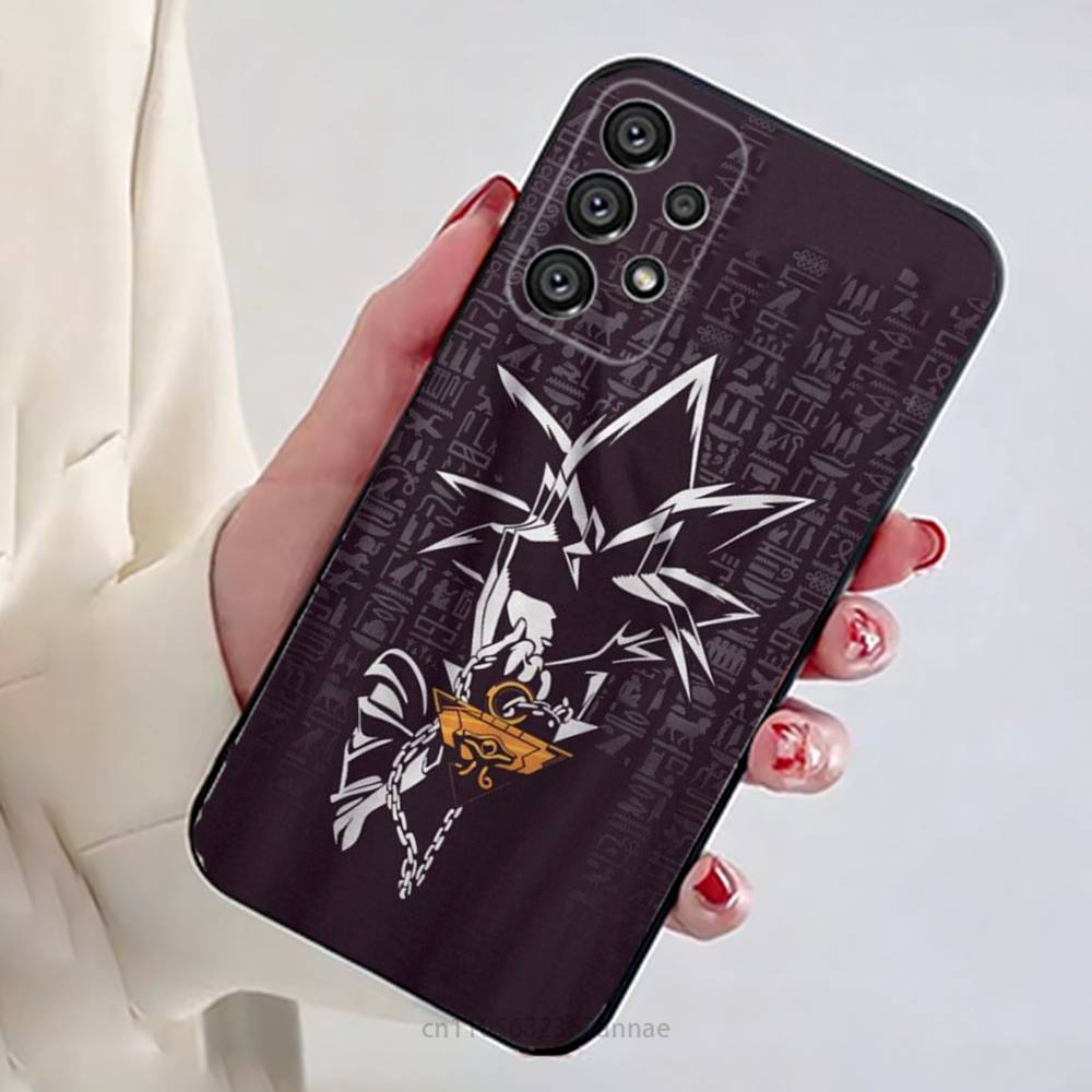 Cartoon Y-Yu Gi Oh Yugioh Phone Case For Samsung Galaxy A13,21s,22,31,32,52,53,71,80,A91 Soft Black Shell