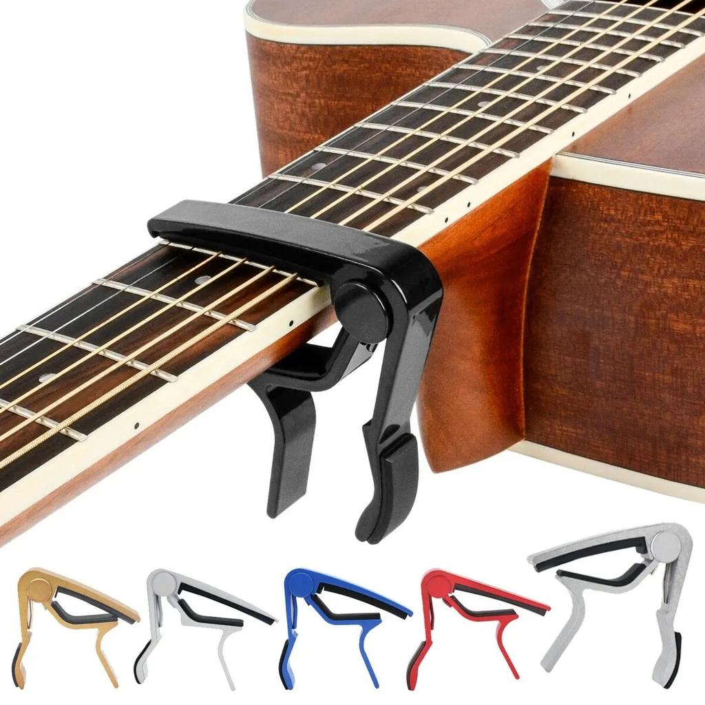 Guitar Capo for 6 String Acoustic Classic Electric Guitar Alloy Metal Universal Multifunction Capo Guitar Accessories