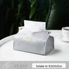 JINXI Light Luxury Leather Tissue Box