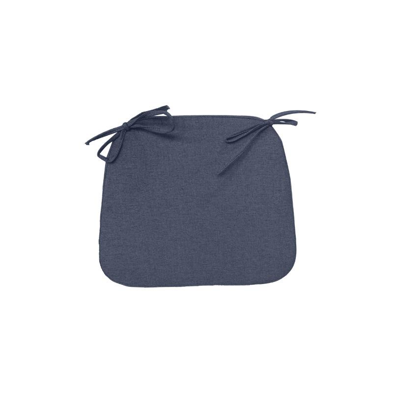 Dining Chair Cushion Pad with Ties Anti Slip Indoor Seat Cushion 50D-Shaped Thicken Office Kitchen Garden Computer Chair Cushion