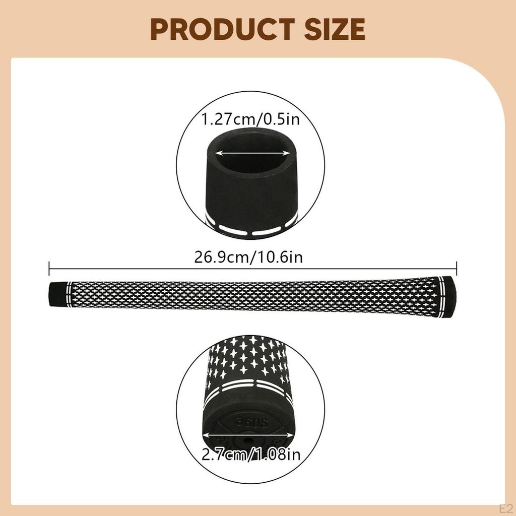 Grip de Palo de Golf Elegante Profesional Accesorio Suave Práctico Antideslizante