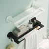 Toilet Storage Towel Rack, Nail Free, Hole Free, Bathroom Rack, Towel Rack, Kitchen Storage Rack, Hook
