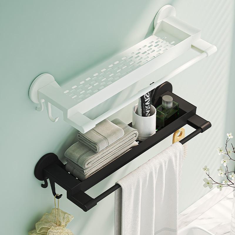 Toilet Storage Towel Rack, Nail Free, Hole Free, Bathroom Rack, Towel Rack, Kitchen Storage Rack, Hook